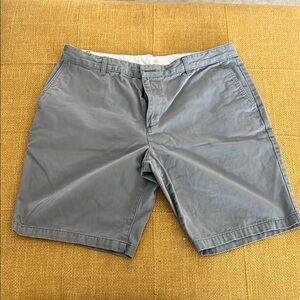 Dockers Gray Flat Front Shorts Casual Style